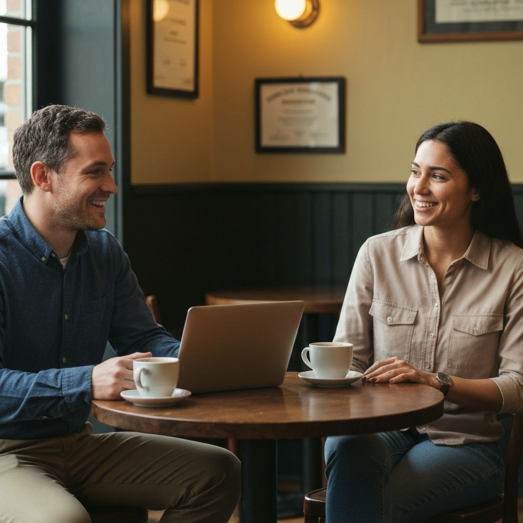 施設スタッフとのカウンセリングの様子